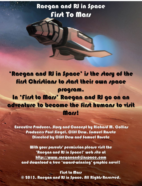 First to Mars Graphic Novel and Animated Adventure Combo